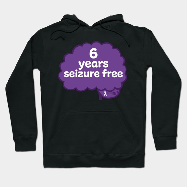 6 Years Seizure Free Hoodie by MickeyEdwards